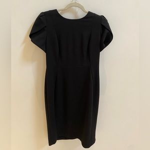 NWT | Calvin Klein | Cap-Sleeve Dress | Black | Size 12